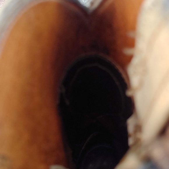 Women's Black Leather Hand Painted Western  Boots - Picture 7 of 8